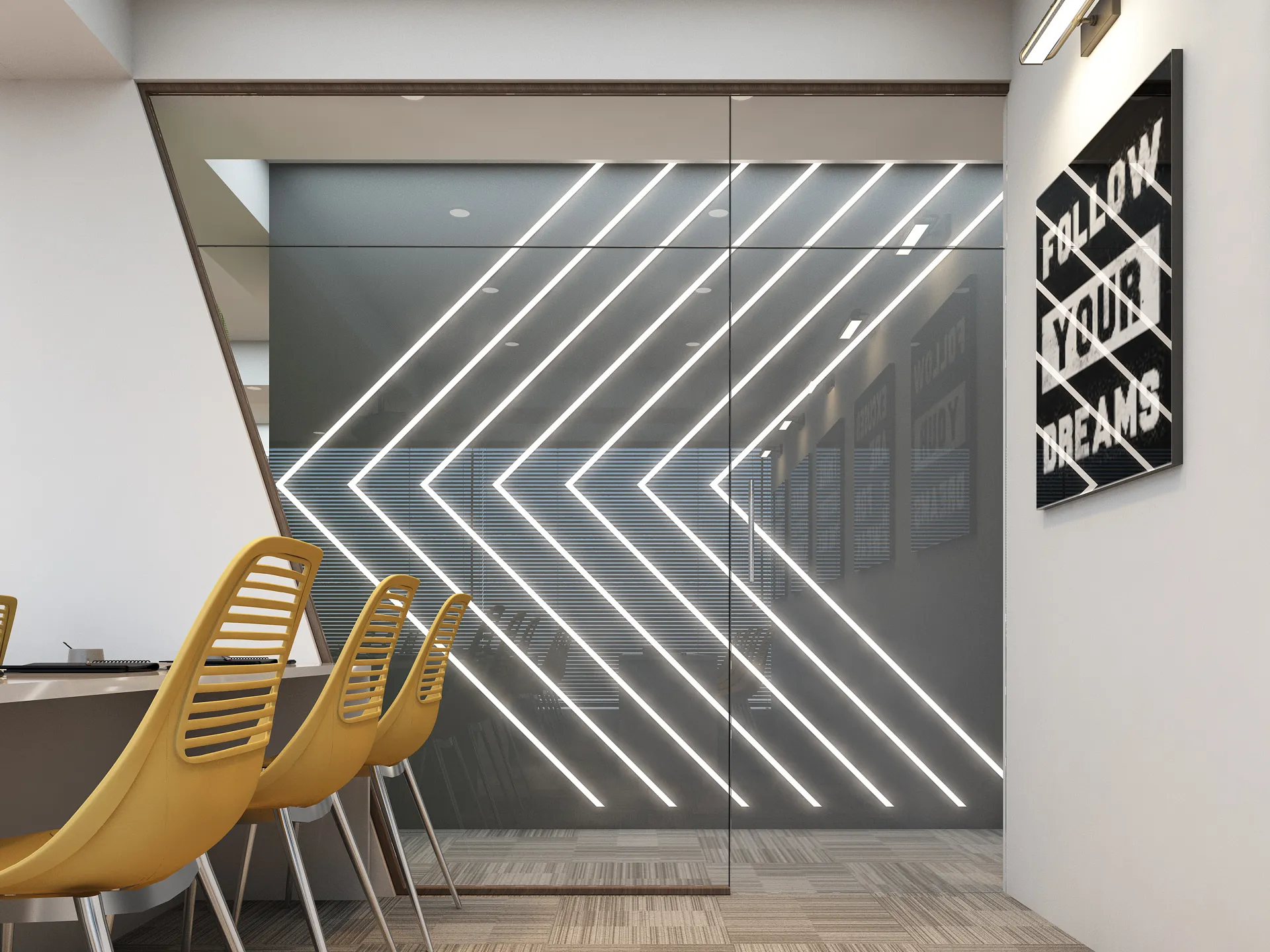 Conference Light Wall